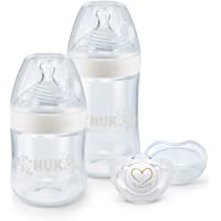 Los mejores  - NUK Nature Sense Set de Incio para Bebés | 150ml y 260ml Biberones y Chupete | 6+ meses | 3 unidades